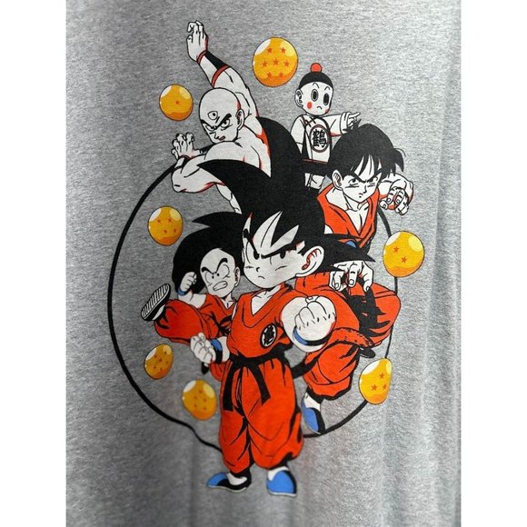 Dragon Ball Bird Studio Toei Animation Grey‎ T-shirt Sz. XL - Picture 2 of 5